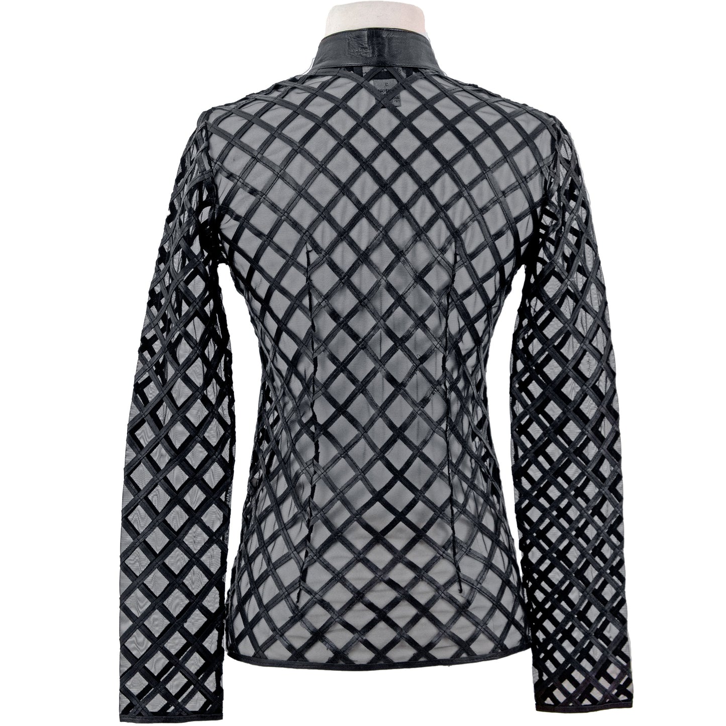 Crisscross Diamond Jacket side view