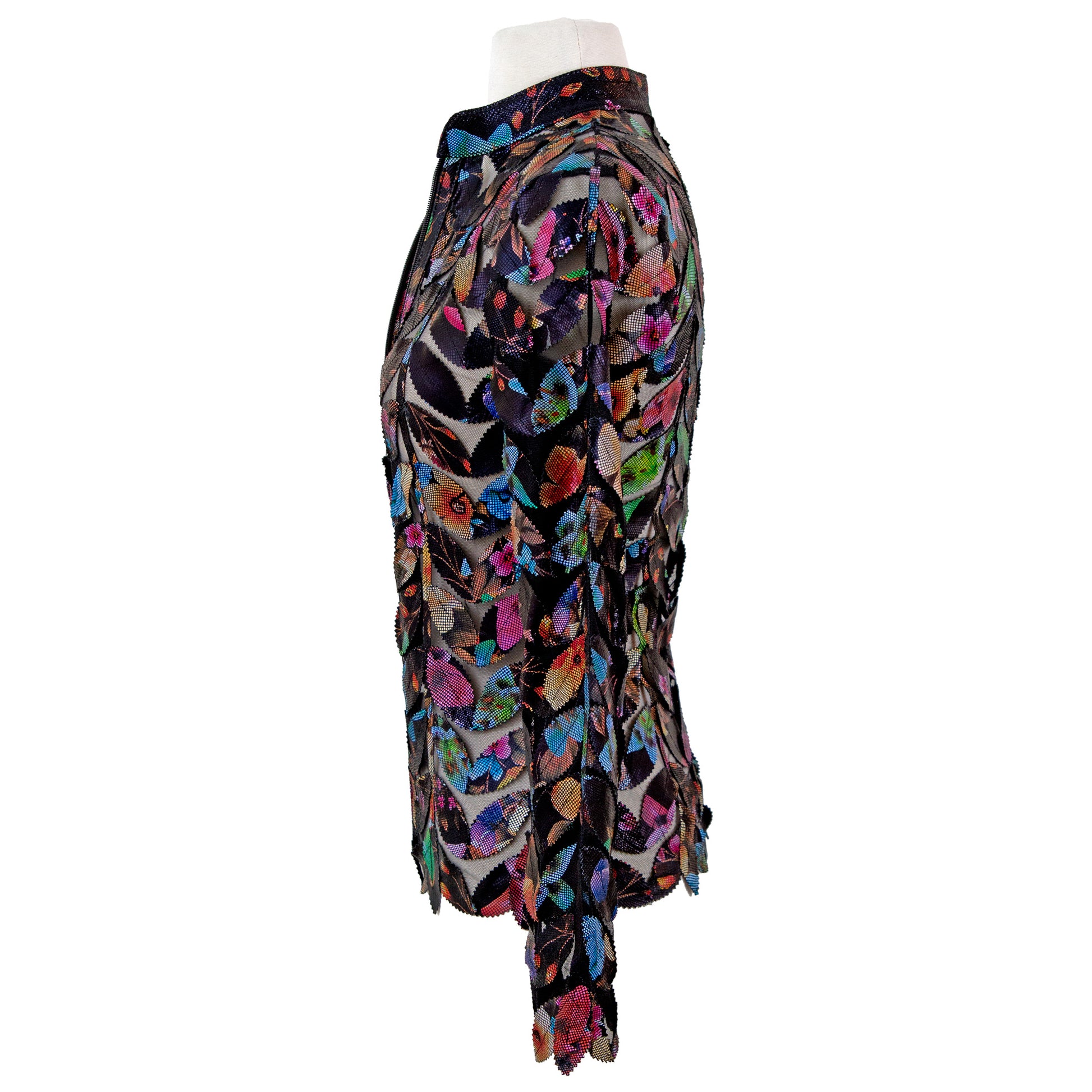 Classic Leaf Jacket full-length view — BelginFrancis